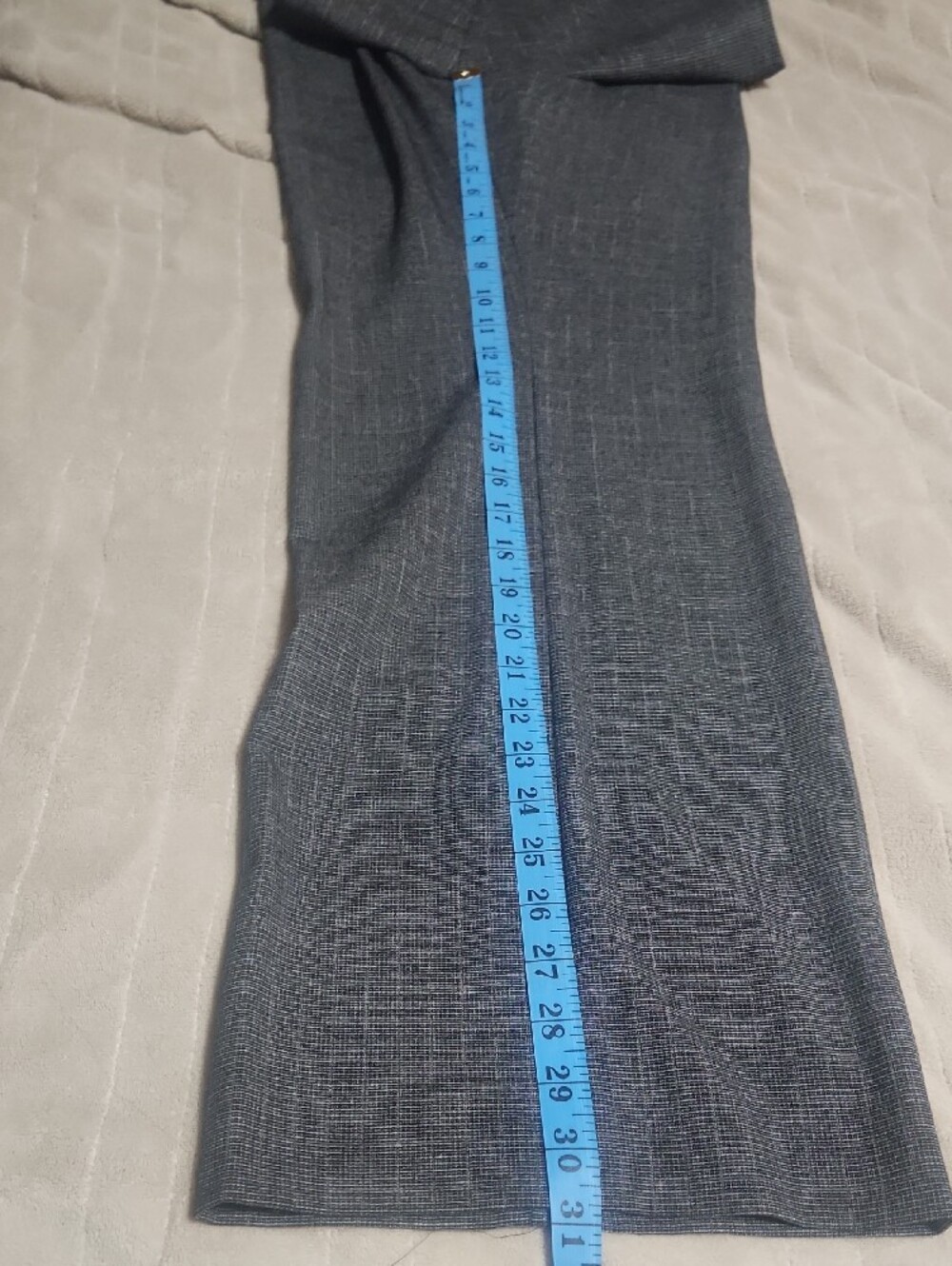Women’s Gray Two-Piece Pants Suit, EUC, 12, Tahari - Picture 12 of 14